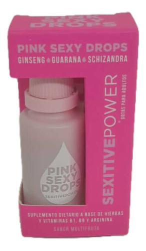 Estimulante Sexual Concentrado Femenino Pink Sexy Drops