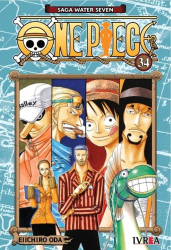 Manga One Piece Vol. Vol. 34 / Eiichiro Oda / Editorial Ivre
