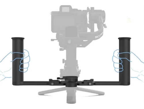 Empuñadura De Mano Feiyu Dual Para Gimbal Scorp Pro