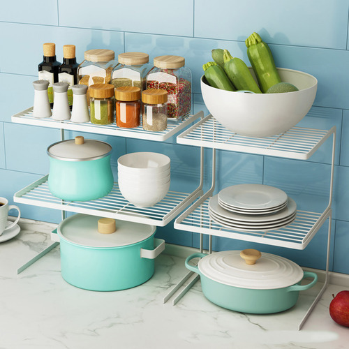 Escurreplatos Blanco Kitchen Rack De Acero Al Carbono