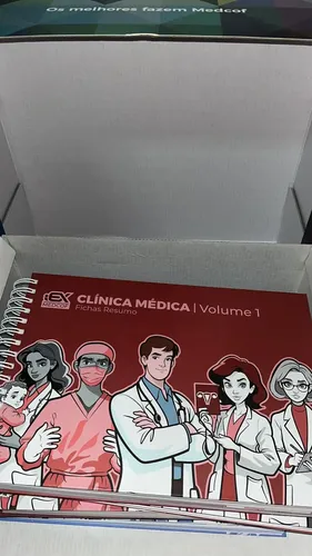 Apostilas Fichas Resumo Medcof 2025 (go, Cg E Clm) Vol. 1+2