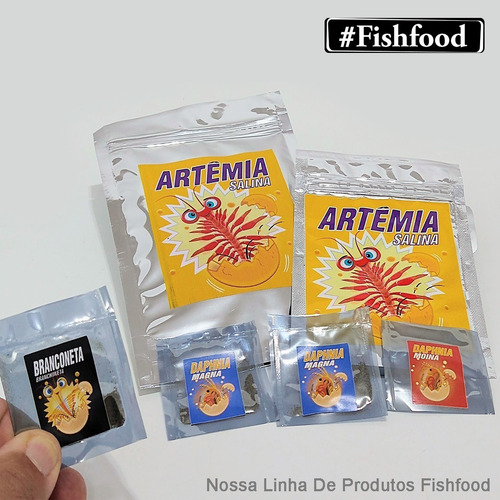 Imagem 5 de 6 de Inicial Start Artêmia Branconeta 1800 A 3000 Ovos +spirulina