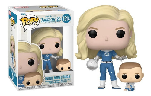 Funko Pop! Los 4 Fantasticos - Mujer Invisible Y Franklin