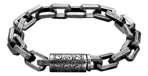 Pulsera De Hombre Con Motivo Tribal Vintage