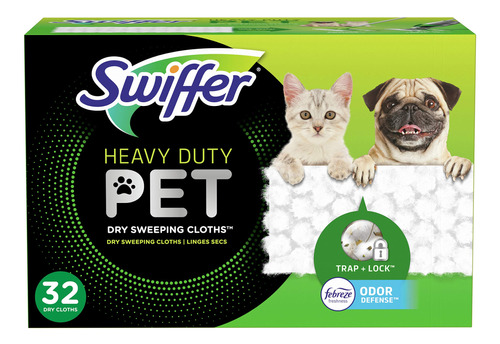 Swiffer Sweeper Pet - Recambios De Tela De Barrido Seco Resi