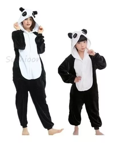 Joya Probablemente Son Pijamas Enteros Oso Panda | MercadoLibre 📦