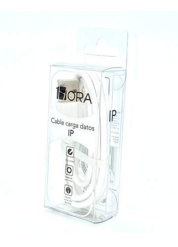  10 Cables 1hora Usb 2.1a Para iPhone Uso Rudo Carga Rápida