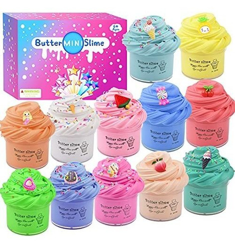 12 Pack Butter Slime Kits ,scented Slime For Kids G2