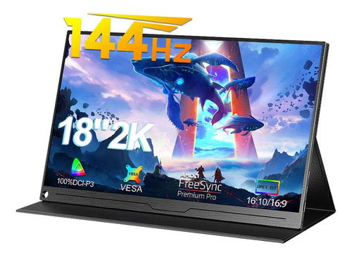 Monitor Para Juegos Uperfect 2k Offically J118 144 Hz A 18