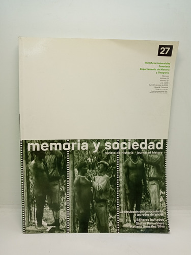 Memoria Y Sociedad - Historia De Colombia - Dic. 2009 