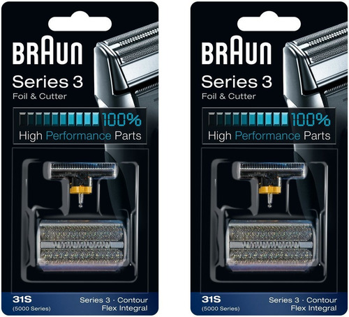31s Braun 5000/6000 Series Contour Flex Xp Integral Shaver F