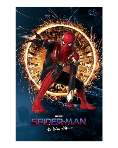 Spiderman Película Sin Camino A Casa Póster 48x33cm