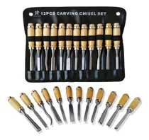 Comprar Cinceles Para Tallar Madera Gubia 12 Piezas: Alta Calidad