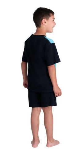 Pijama Algodón Spiderman Caffarena Talla 6 Color Azul