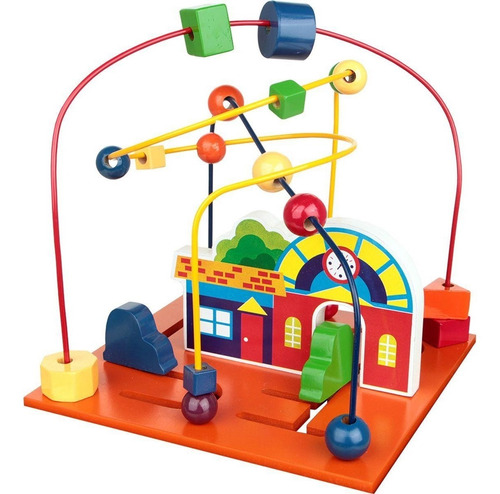 Imagem 3 de 7 de Brinquedo Pedagógico Casinha Aramada Carlu Brinquedos