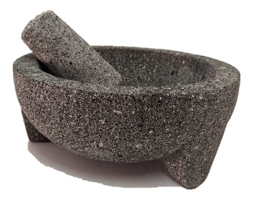 Molcajete Volcánico De 23 Cm Chaparro