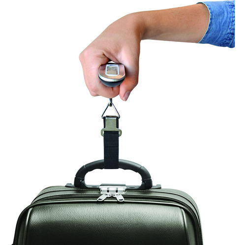 Maleta de equipaje portátil de viaje con báscula manual digital de 50 kg