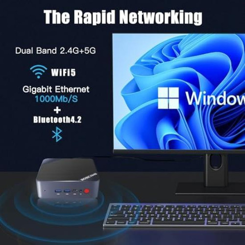 Bosgame B95 Mini Pc Intel 12th N95 Windows 11 Pro Mini Compu