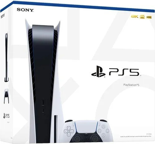 Imagen 1 de 2 de  Playstation Ps5 Sony 825gb 8k Versión Disco Blanco