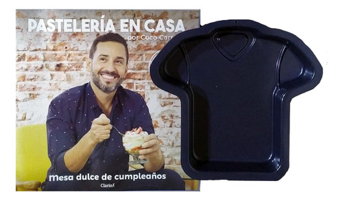Pastelería En Casa De Coco Carreño N° 10 + Molde Camiseta