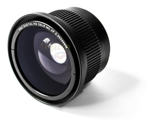 Lente Fisheye Olho De Peixe 58mm Canon Sl2 Sl1 T6i T6 T5i T5