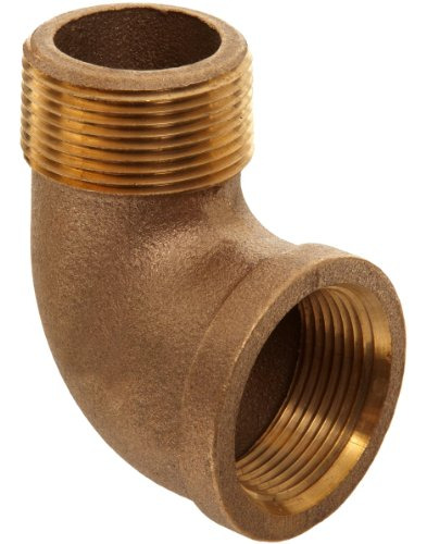  X103 08 Brass Pipe Fitting Class 125 90 Degree Elbow 1...