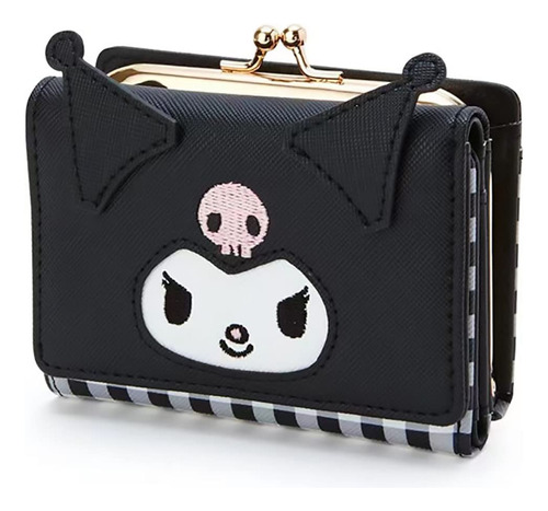 Kofoviv Anime Kawaii Lindo Gato Negro Monedero Monedero Crem