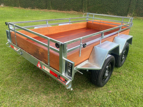 Carretinha Grande Trucada Pneus Novos E Reforçada