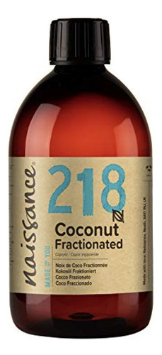 Aceite De Coco  Naissance Fraccionado 16 Fl Oz  Puro Natura