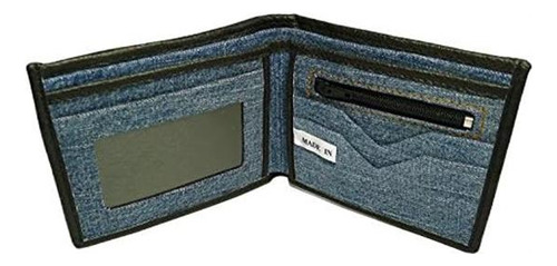 Bijoux De Ja Cartera Pequeña Unisex De Mezclilla Azul
