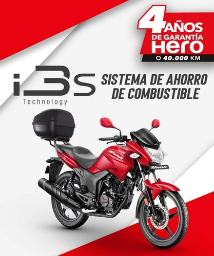 Imagen 5 de 8 de Hero Hunk 150 Is3 Moto E