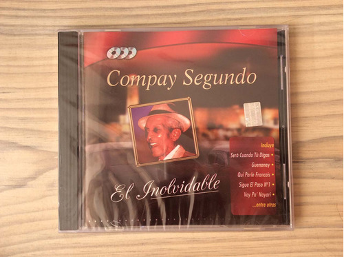 Cd Compay Segundo - El Inolvidable (ed. Chile, 2006)