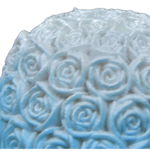 Juguete En Miniatura Para Postre, Pastel, Comida, Azul