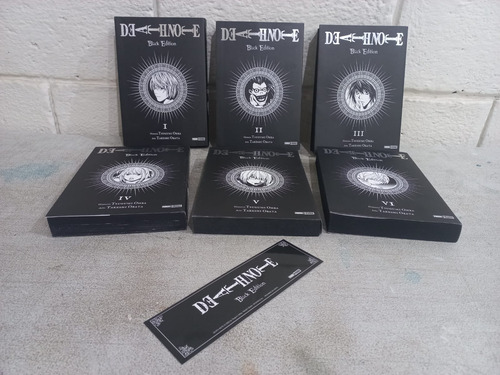 Death Note Manga Black Edition Completa (6 Tomos)