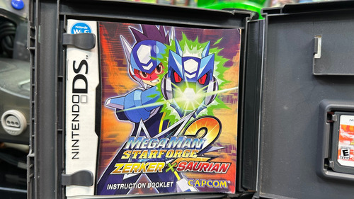Megaman Star Force Zerker X Saurian Nintendo Ds Completo (Reacondicionado)