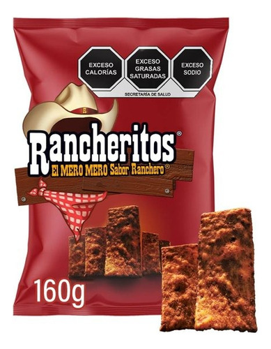 Botana Sabritas Rancheritos Chile Y Especias 160 G