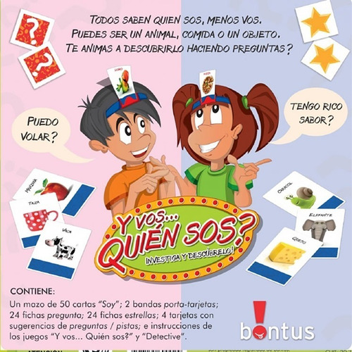 Juego Y Vos, ¿quién Sos? - Bontus