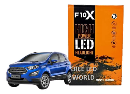 Luces Cree Led F10x Csp Ford Ecosport X2