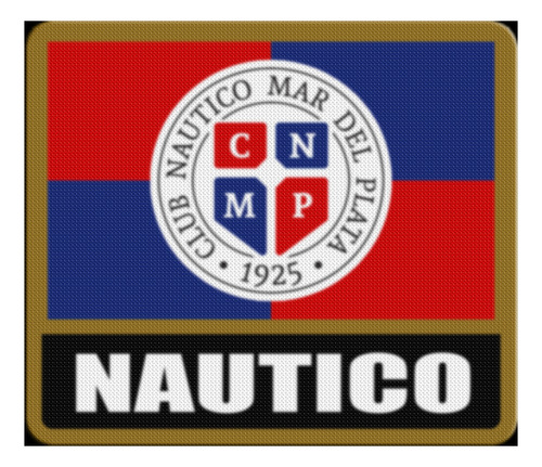 Parche Termoadhesivo Flag Club Nautico Mar Del Plata