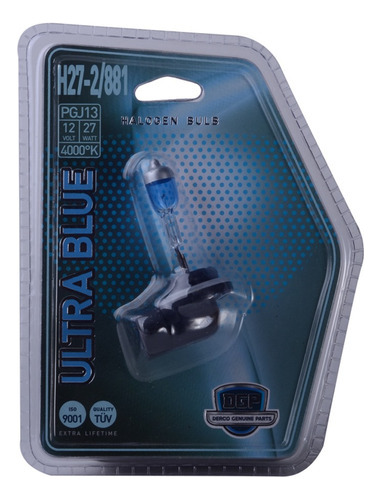 Ampolleta Ultra Blue H27 De 12v Y 27w Dgp