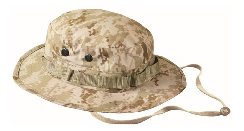 Sombrero Militar Bonnie Hat Junglero Gorra Camuflejado Arena