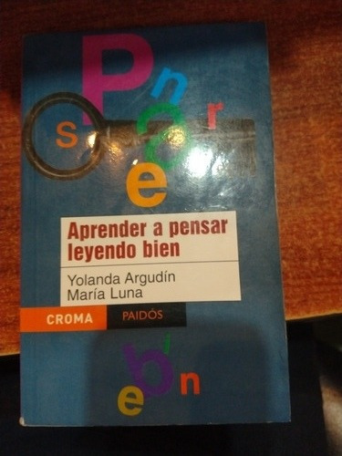 Aprender A Pensar Leyendo Bien