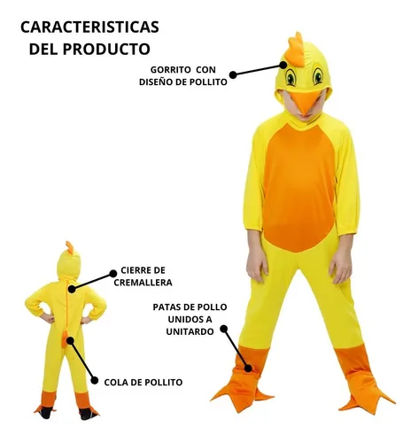 Disfraz de pollito infantil