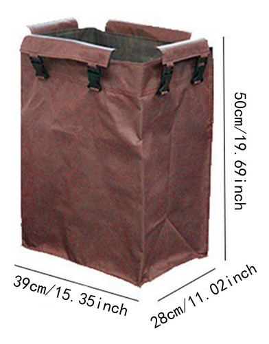 Reemplazo De Carrito De Limpieza Bolso De Limpieza De 50 Cm