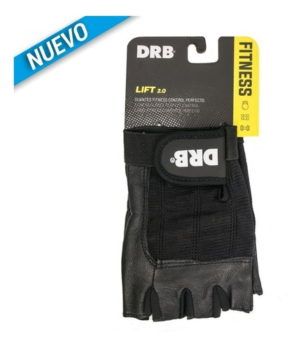 Guantes Gimnasio Drb Lift 2.0 Cuero Gym  Fitness Entrenami