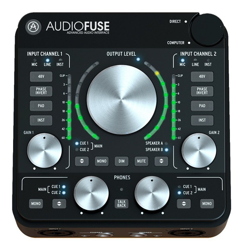 Imagen 5 de 10 de Interfaz Placa De Audio Arturia Audiofuse Rev2