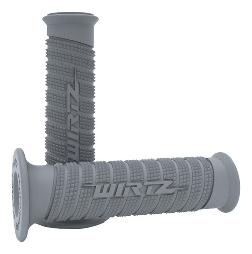 Juego Puños Grip Street Calle Cg Titan Ybr Fz Ax Gris Wirtz