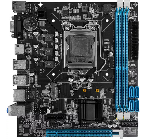 Placa Mãe H61 Pci Express Intel Lga1155 Ddr3 16gb 2º Geração