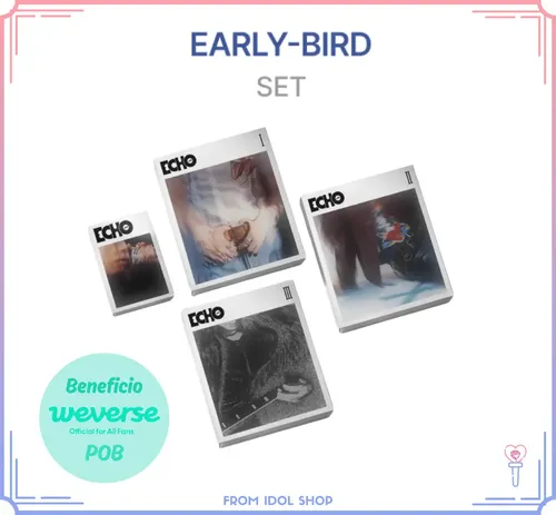 Álbum De Jin (bts) Echo Original (conjunto De 4 Versões