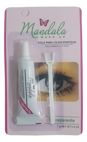 Cola De Cílios Postiços Mandala Make Up Js001a